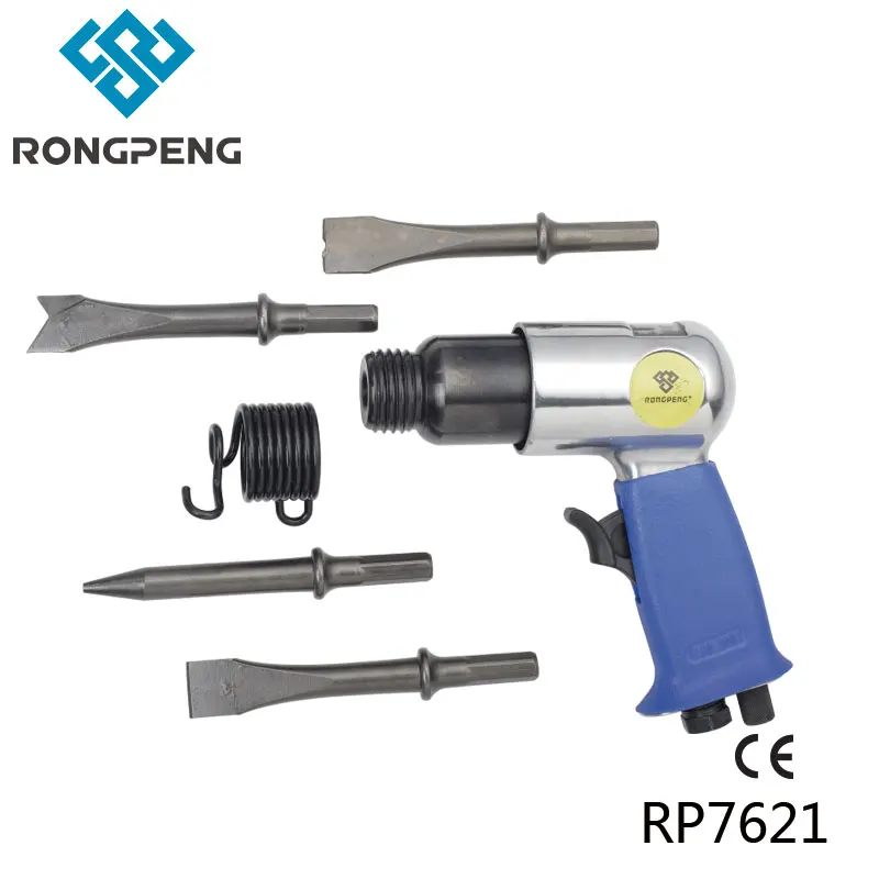 RONGPENG профессиональный воздушный молоток с 4 шт. короткий ход 125 мм шестигранные