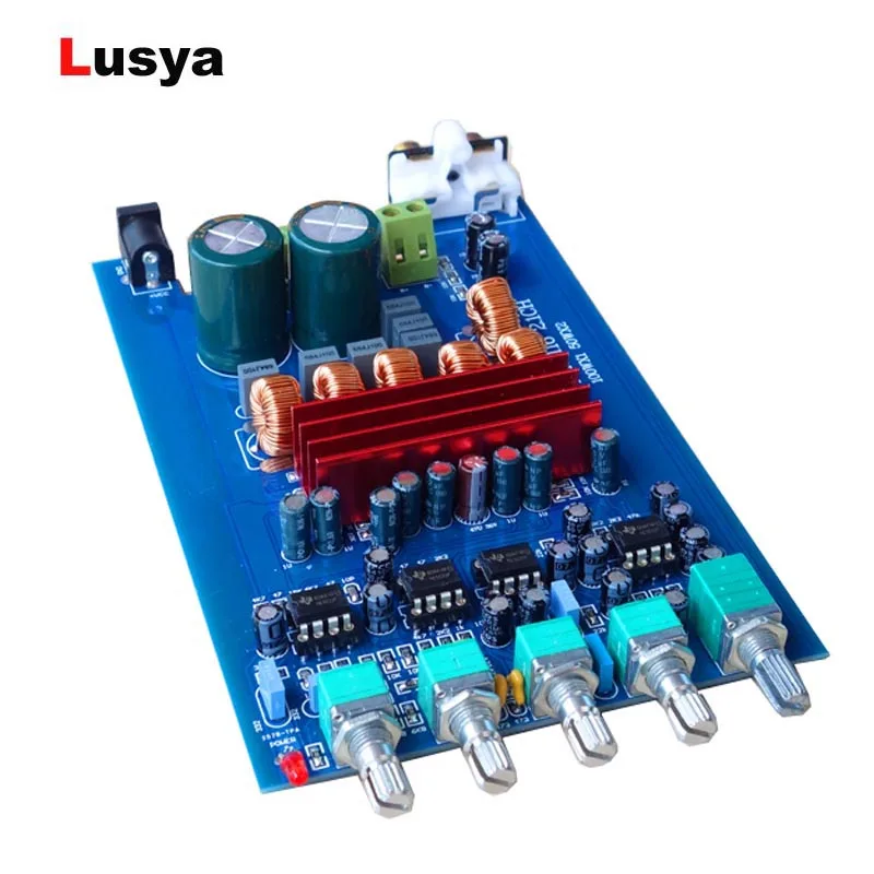 

DP1 TPA3116 D2 NE5532 * 4 2.1 HIFI AUDIO Digital Amplifier Board 50W*2 + 100W Subwoofer power amplificador board