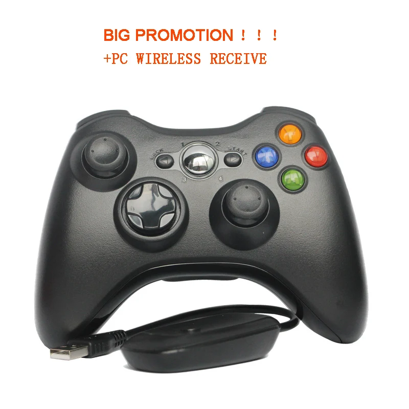 

Wireless Controller For XBOX 360 Game Joystick Gamepad controle For official Microsoft PC for windows 7/8 Wireless Joystick