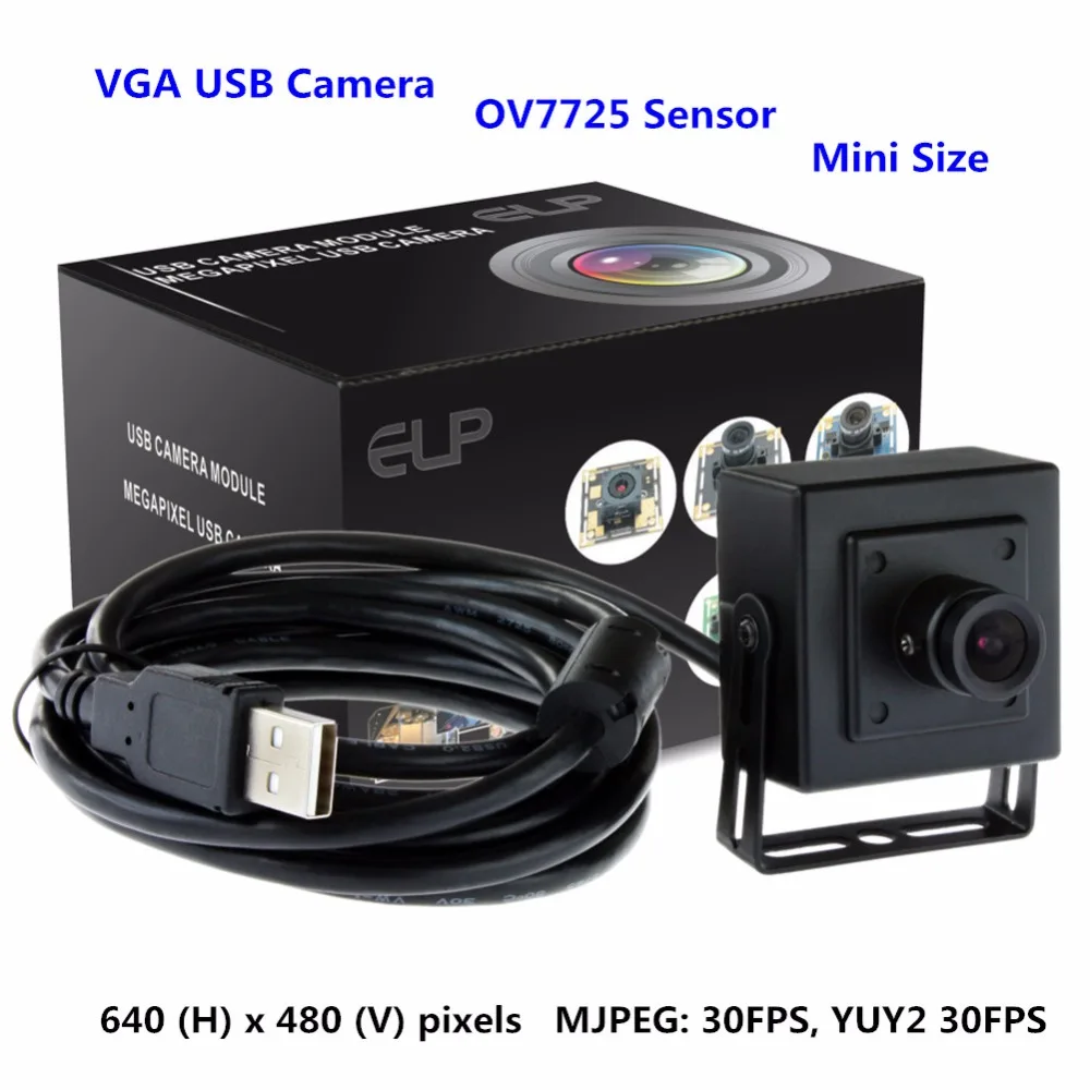

digital usb camera 3.6mm lens 0.3mp 640x480 VGA 30fps Mjpeg mini usb web camera with OV7725 cmos sensor and metal enclosure
