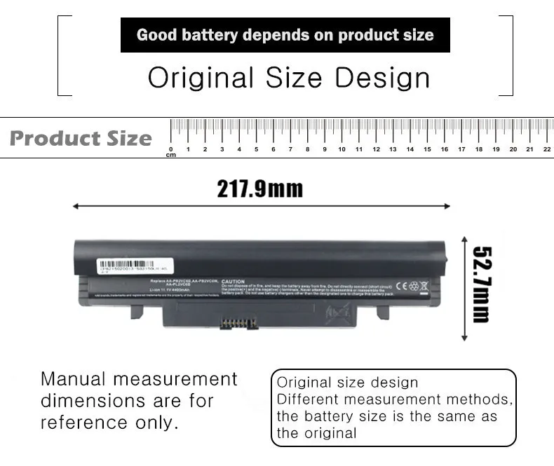 Аккумулятор для ноутбука samsung N102 N143 N143P N145 N145P N148 N148P N150 N150P N250 N250P N260 AA-PB2VC6B AA-PL2VC6B AA-PL2VC6W