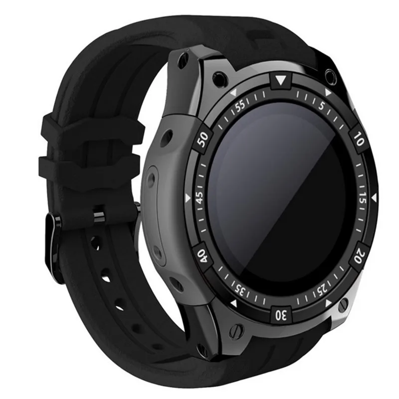 Smart Watch IP67 waterproof heart rate sports monitor round screen 3G wifi Bluetooth MP3 Android 5.1 Bluetooth camera bracelet