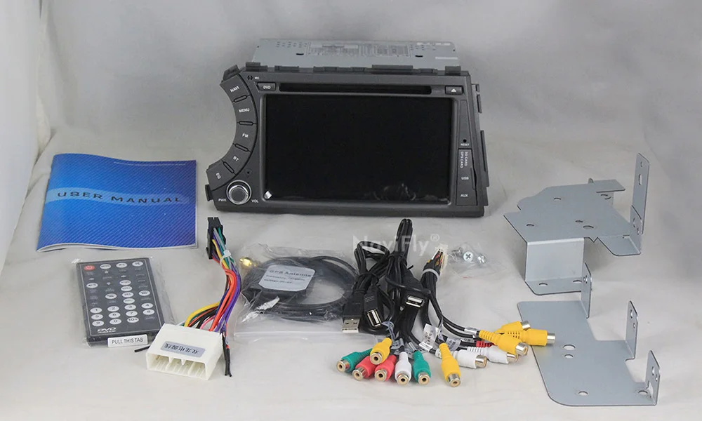 Sale 7 inch double din car gps dvd radio player for Ssangyong Kyron Actyon car multimedia stereo autoradio USB BT SD 7