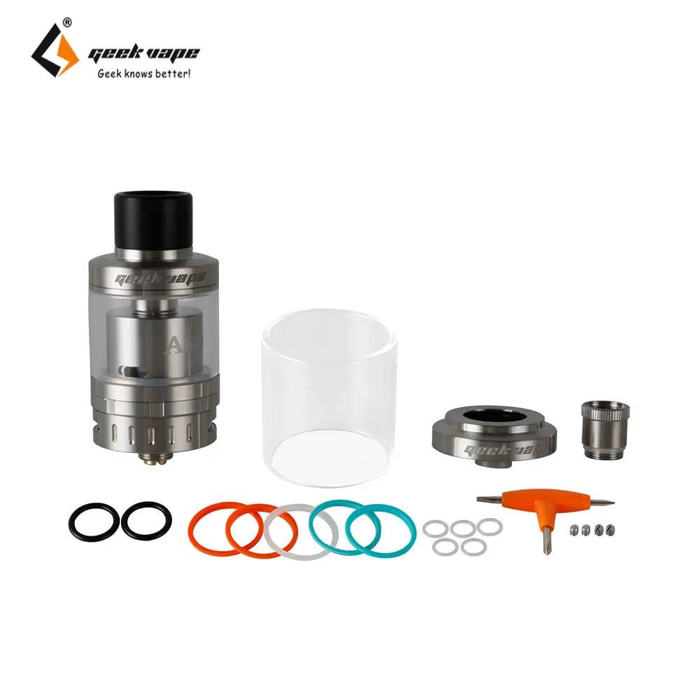 

Original GeekVape Ammit 25 RTA 2ml/5ml Compatible with higher Wattage 70W Vape Atomizer electronic cigarette