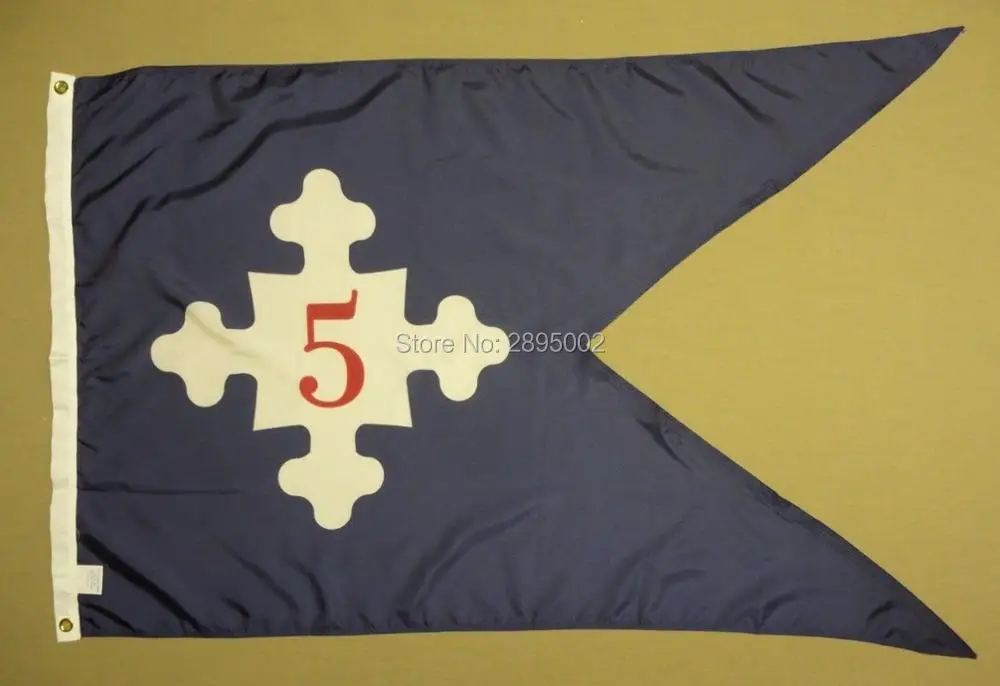 5th Corps HQ 1861 Historical Nylon Indoor Outdoor Flag Custom Flag