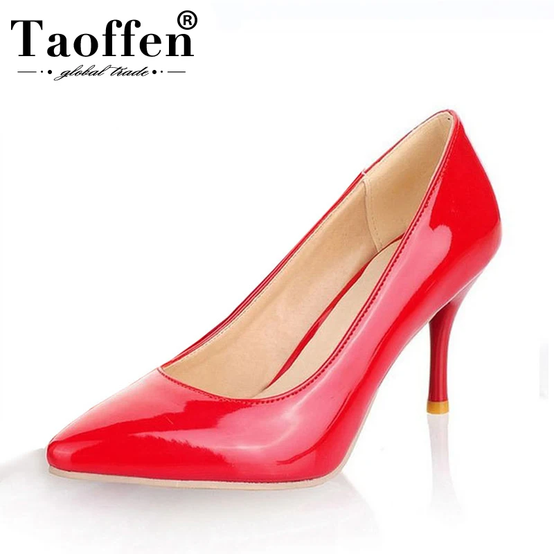 Taoffen Tamaño Mujeres 30 Oficina 47 Tacón Zapatos De Comprar Alto rCBtdshQxo