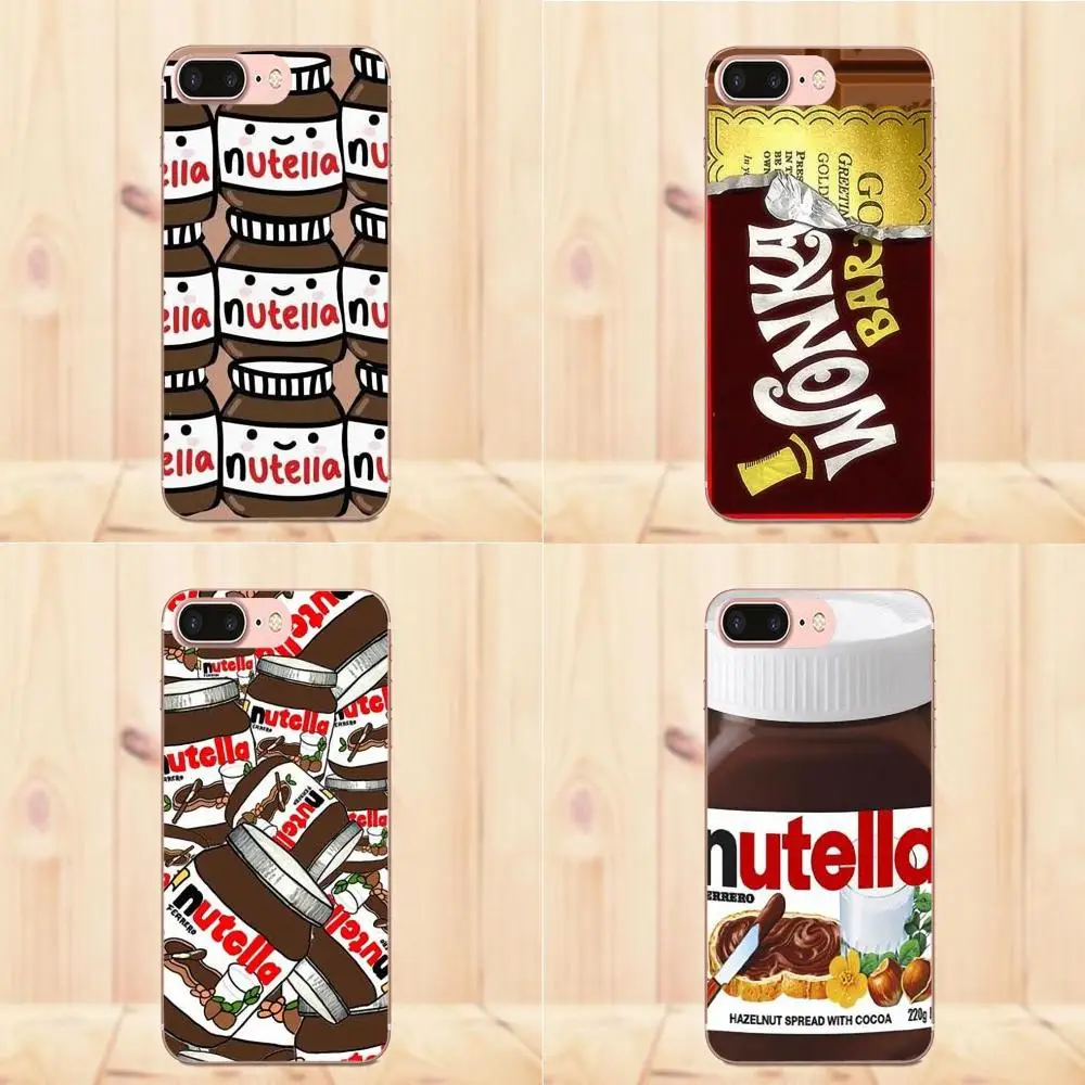 Еда шоколад Tumblr Nutella Alenka бар Wonk для Xiaomi Mi6 Mi 6 A1 Max Mix 2 5X 6X Redmi Note 5 5A 4X 4A A4 4 3 Plus