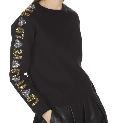 

Women Letter Hoodie New Fashion Long Sleeve Casual Loose Pullover Tops