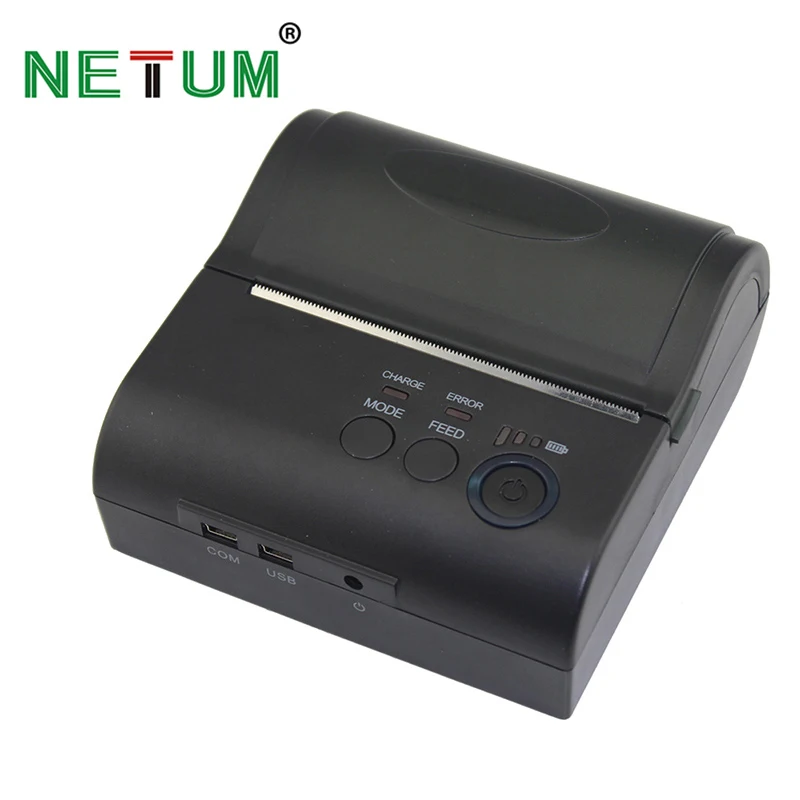 

8001DD 80mm bluetooth thermal receipt printer bluetooth Android & IOS mini 80mm thermal bluetooth printer NETUM
