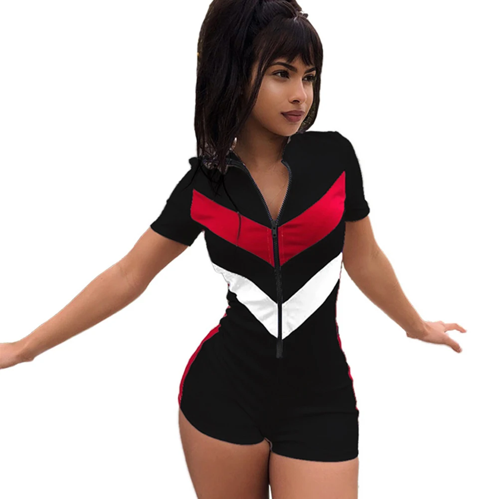 

overalls for women rompers women jumpsuit female 2019 short female bodysuit One Piece dungarees 3XL Plus Size Tracksuit Playsuit