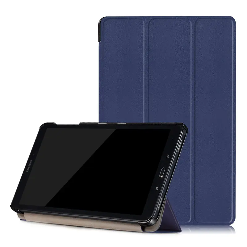 Чехол Smart Cover для Samsung Galaxy Tab A P580 p585 p580n p585n N 10.1 дюймов планшет кожа протектор