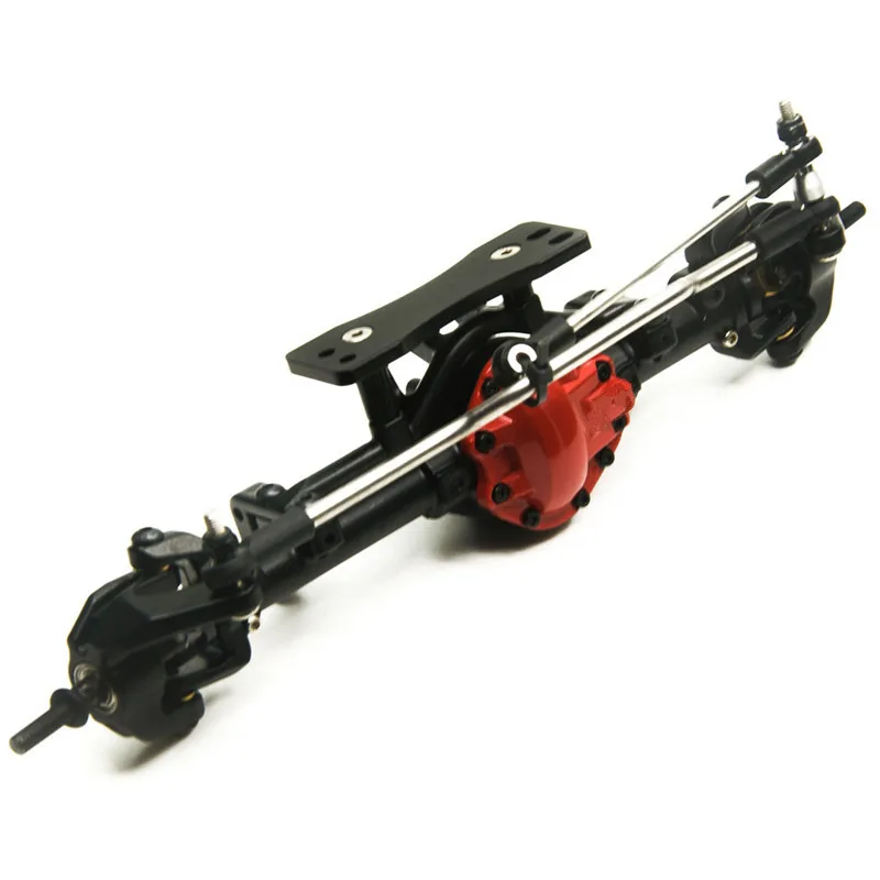 Red black Alloy Front & Rear Axle ARB Edition Complete With box For D90 1/10 RC Crawler