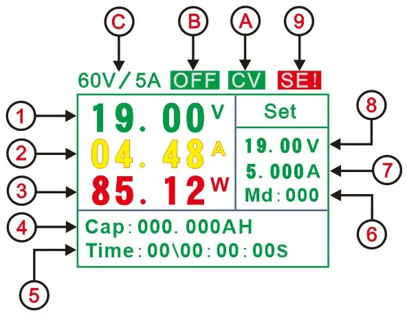 DPX6012S DC 60 в 12A CC CV регулятор напряжения лабораторный Регулируемый источник питания Вольтметр Амперметр