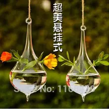 Новая модная прозрачная стеклянная подвесная ваза, модный гидропонный цветок, Современное украшение для дома