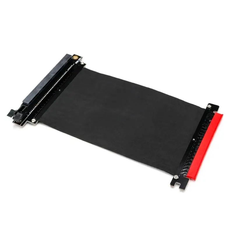 Адаптер Riser Card PCI-Express PCI-E3.0 16X гибкий высокоскоростной кабельный удлинитель PC видеокарты соединительный кабель