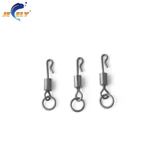 Jeely Карп Рыбалка Teminal донные снасти длинный корпус Q-образный качели оснастки с твердым кольцом 4