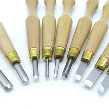 9 шт. хобби нож ремесло и творчество точность резьбы инструменты долото скульптура Бурин DIY Graver Scorper резак ручной узкий скребок