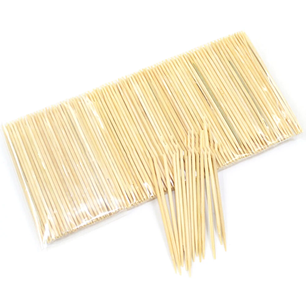 250toothpicks/bag Quality-life-oriented Kitchen Gadgets Disposable Bamboo Toothpicks Wooden Toothpick Care Toothpicks Party