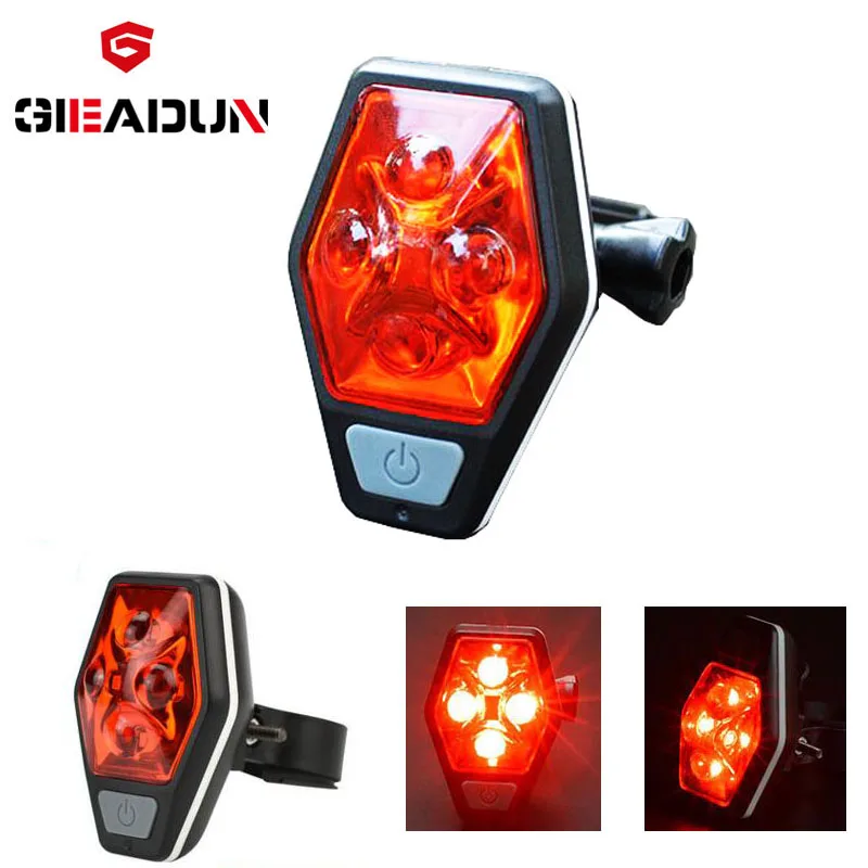 

Cycling led featured bicycle rear lights bicycle saddle bike rear light bicycle backwater led taillights without battery