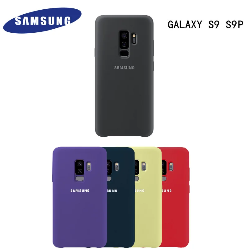 

oringinal Samsung S9 Plus Case Original High Quality Soft Silicone Protector Case Samsung Case Galaxy S9 S9+ Silicon Back Cover