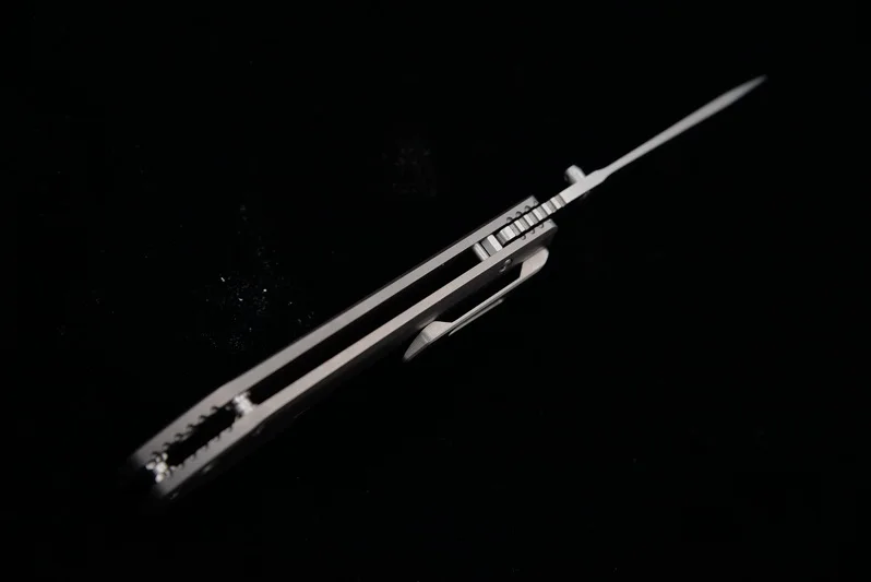 JUFULE сделано 761 шарикоподшипник S35vn TC4 титановая ручка Складной Тактический