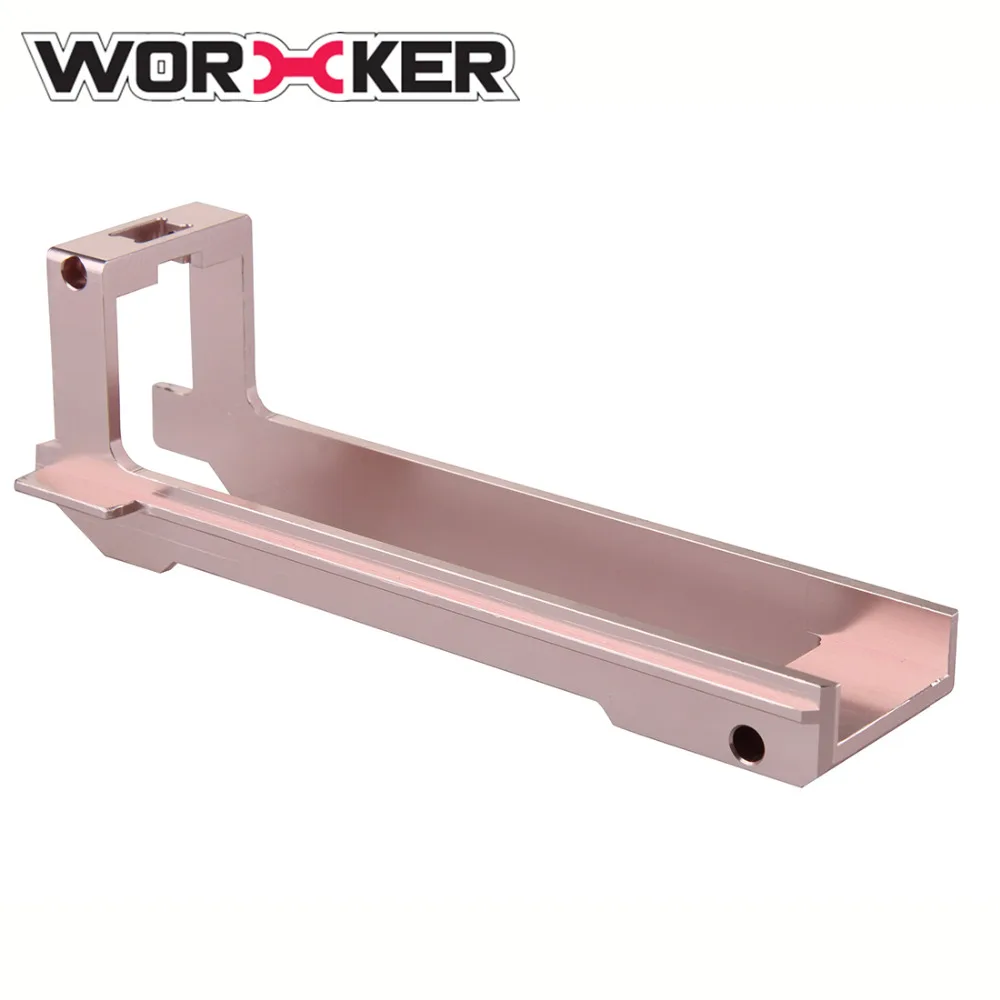 Worker Aluminum Alloy Slide Block Sliding Framework for Nerf Zombie Strike ZED Squad Longshot CS-12 N-Strike Elite Longshot Worker Aluminum Alloy Slide Block Sliding Framework for Nerf Zombie Strike ZED Squad Longshot CS-12 N-Strike Elite Longshot