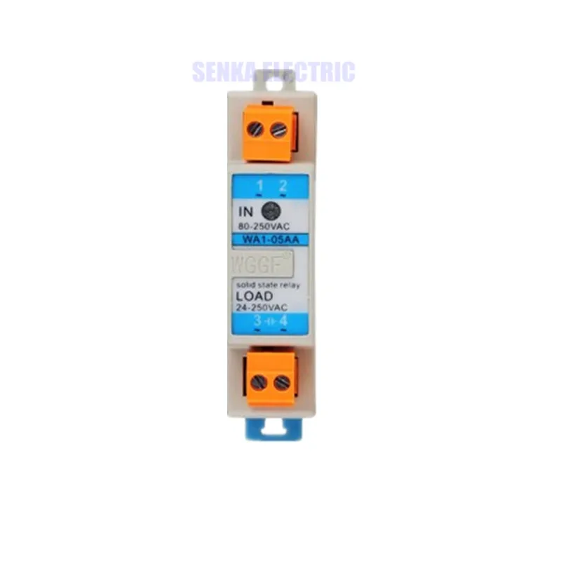 

Din Guide 1 Loop SSR 3A AC220V Compact Solid State Relay with Heat Sink