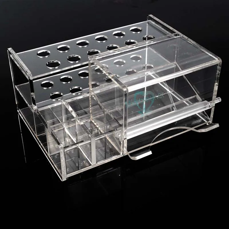 Стоматологический акриловый Органайзер для шприца смоляный клей аппликатор диспенсер стоматологический инструмент для отбеливания зубов