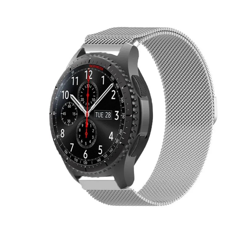 7в1 Пакет кожаный для samsung gear S3 Frontier/классический ремень Смарт-часы браслет из нержавеющей стали+ Защитная пленка из термополиуретана