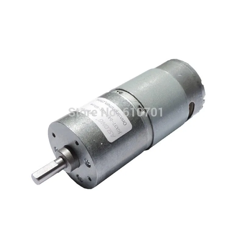 Girar a Redução de Velocidade Engrenou o Motor Tensão Avaliado Elétrica dc Jga37-545 400rpm 157rpm 60rpm 24rpm 14rpm 6rpm 6-36 v 24