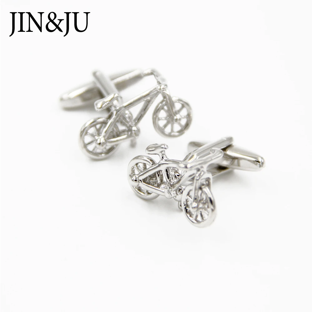 JIN & JU мужские ювелирные изделия хит продаж запонки для велосипедного дизайна