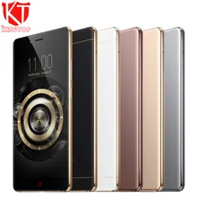 KT New ZTE Nubia Z11 Mobile Phone 6GB RAM 64GB ROM Snapdragon 820 Quad Core 5.5″ Borderless 16MP NFC Fingerprint 4G Mobile Phone