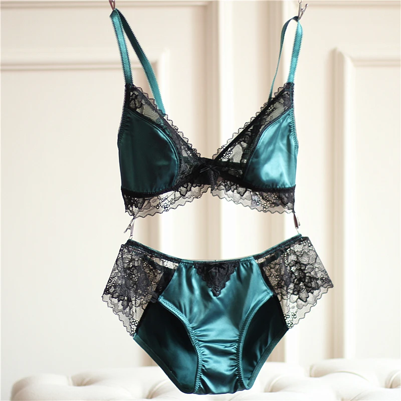 ATTENDRE italy sexy bra set bralette Lace push up bra and