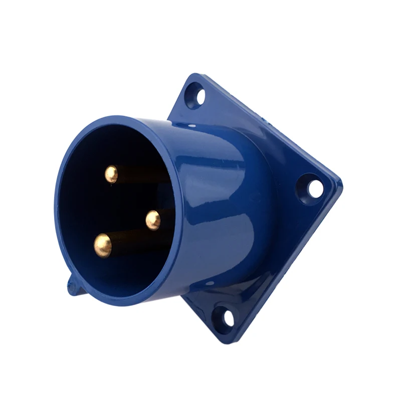 

32A 3Pin industrial implement hide direct socket connector SF-623 concealed installation 220-240V~2P+E waterproof IP44