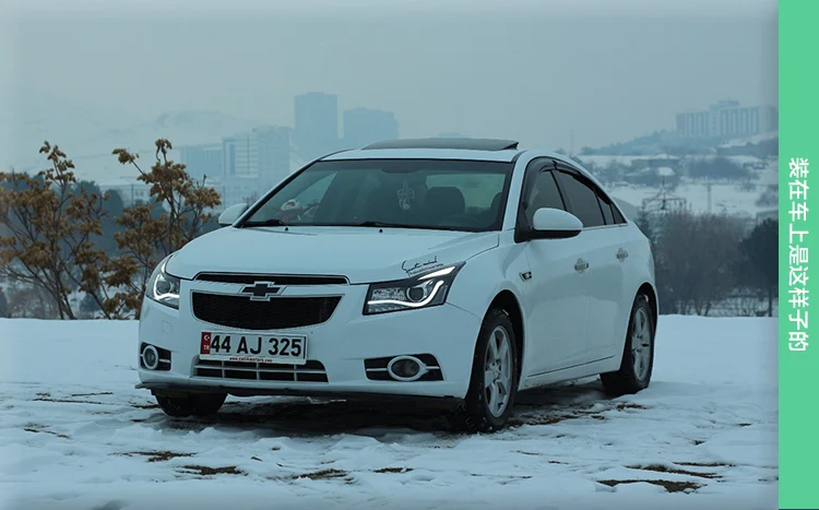 AKD автомобильный Стайлинг Головной фонарь для Chevrolet Cruze светодиодный фонарь 2009- Cruze светодиодные фары DRL D2H Hid сигнал поворота биксеноновый луч