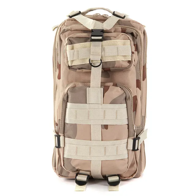 Waterproof Men Women 3P Military Army Tactical Backpack Rucksack Heavy