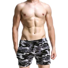 Летние мужские шорты, спортивная одежда, шорты для плавания для мужчин, боксеры для серфинга, дышащие для фитнеса и спортзала, регулируемый камуфляж