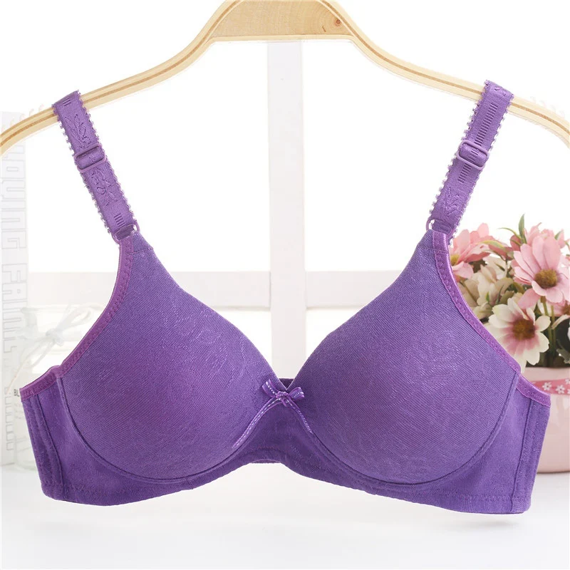  2019 Womens Seamless Push Up Bra Underwear Fashion Push Up Bra Wire Free Women Brassiere