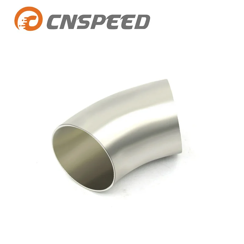 2.5''/ 63mm Stainless Steel 201 Exhaust Weld Elbow Pipe Fitting 90 Degree OD
