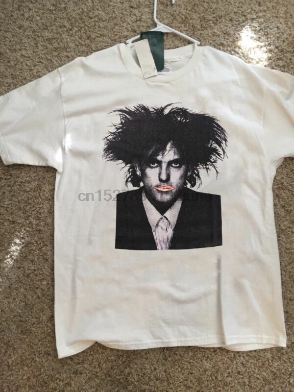 

RARE Vintage 80s T-Shirt The Cure Robert Smith best#