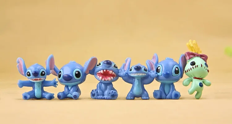 Kawaii Stitch Anime muñecas Juguetes Stich Q Scrump figuras de acción Juguetes Mini decoración paisaje Lilo muñeca colección Juguetes mejores regalos Kawaii Stitch Anime muñecas Juguetes Stich Q Scrump figuras de acción Juguetes Mini decoración paisaje Lilo muñeca colección Juguetes mejores regalos