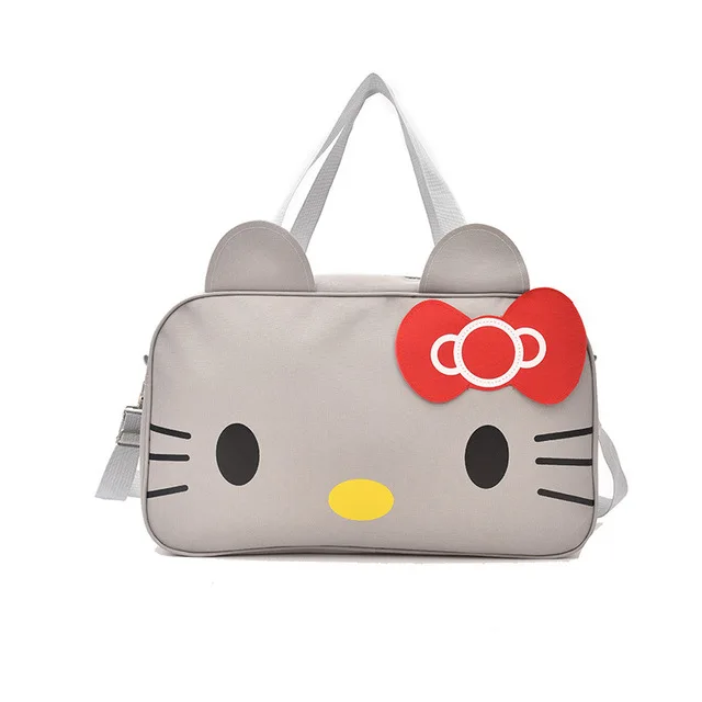 Hello kitty/милая сумка с героями мультфильмов; hellokitty; модные женские сумки для девочек; милая сумка для покупок для девочек; портативный Детский плюшевый рюкзак - Цвет: B