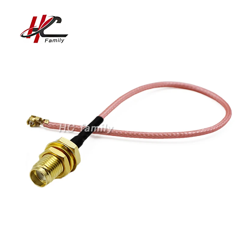

15cm RG178 Extension pigtail SMA Female Jack to U.FL IPEX connectors