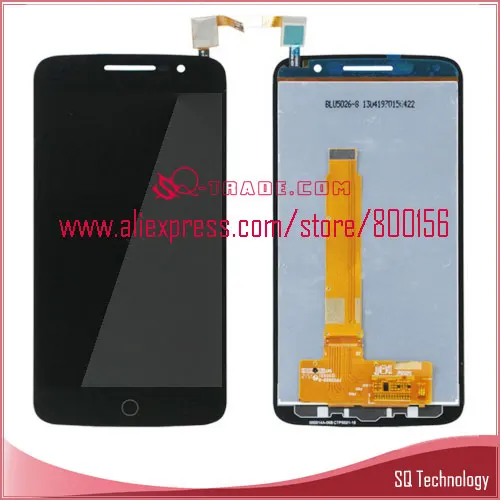imágenes para Para Alcatel One Touch Pop 2 Premium 7044 7044Y 7044 K pantalla lcd con pantalla táctil digitalizador Asamblea Negro envío gratis imágenes para Para Alcatel One Touch Pop 2 Premium 7044 7044Y 7044 K pantalla lcd con pantalla táctil digitalizador Asamblea Negro envío gratis