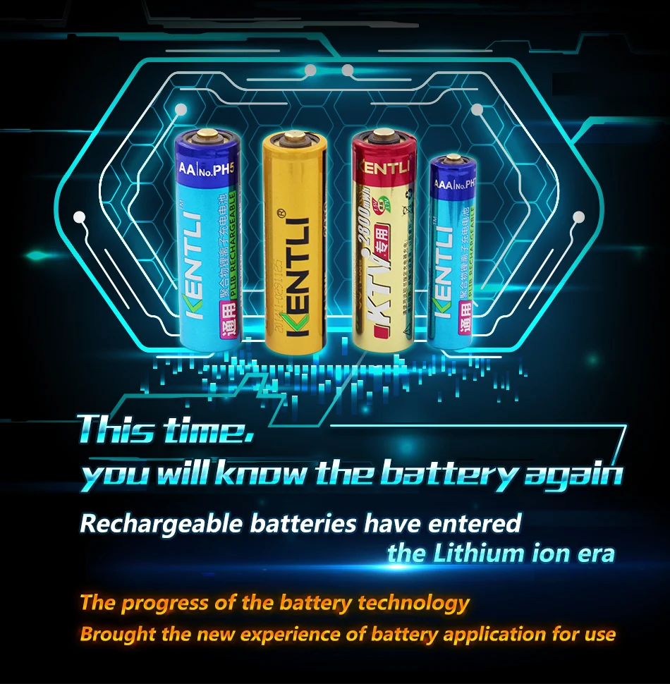 KENTLI 4 шт. 1,5 в 1180mWh AAA перезаряжаемый литий-полимерный литий-ионный полимерный литиевый аккумулятор+ aa aaa зарядное устройство