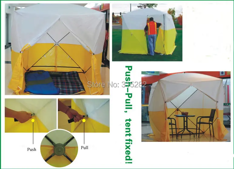 

Manufacture tent in China Free shipping engineer pop up Outdoor construction tent outside 180x180x200cm