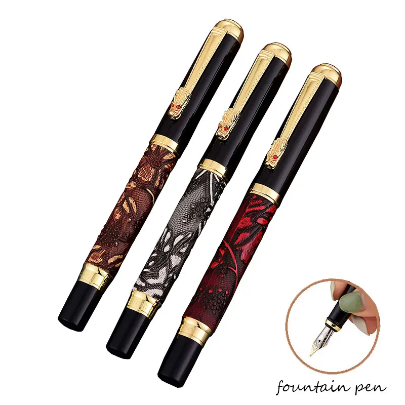 

Business Office Leather Pen Fashion New Gentleman Leather Pen Writing Smooth Conference School Gift Pen Business School Student