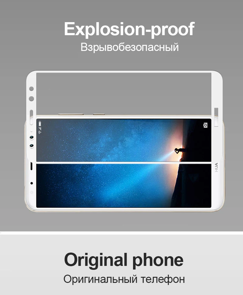 TOMKAS Glass For Huawei Mate 10 Lite Screen Protector Tempered Glass For Huawei Mate 10 Pro P Smart P9 P10 Plus Screen Protector