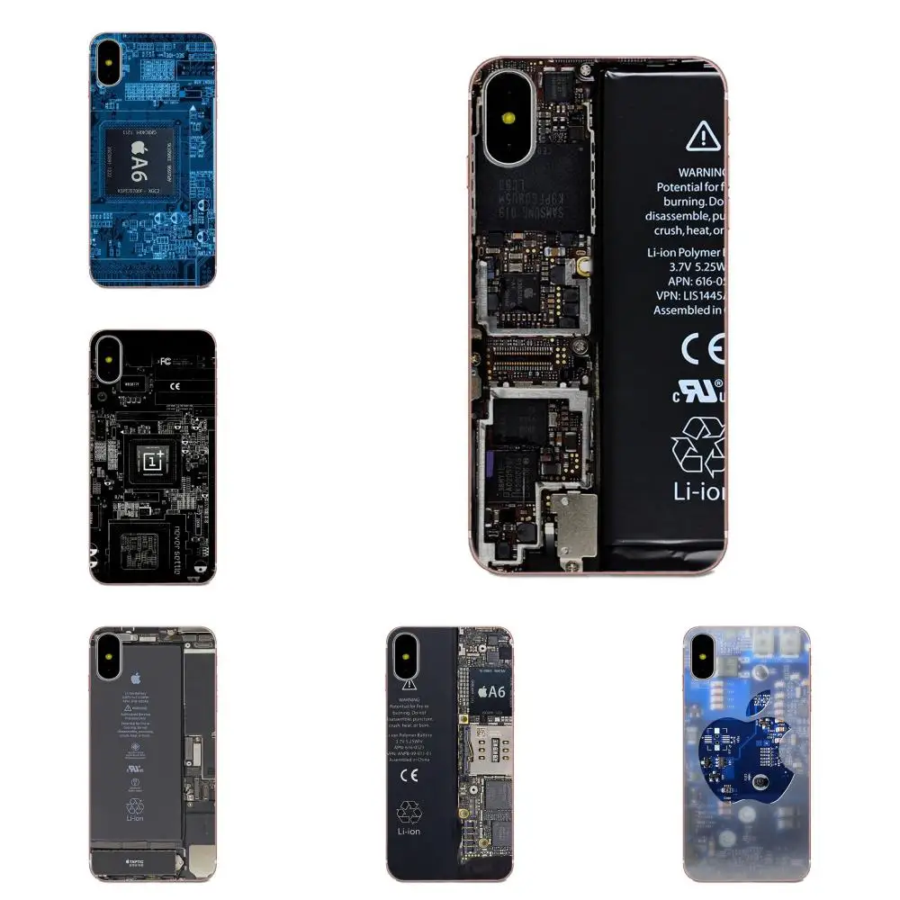 Чип внутренняя плата для Huawei P8 P9 P10 P20 P30 Mate 7 8 9 10 20 Lite Plus Pro 2017 Мягкий ТПУ
