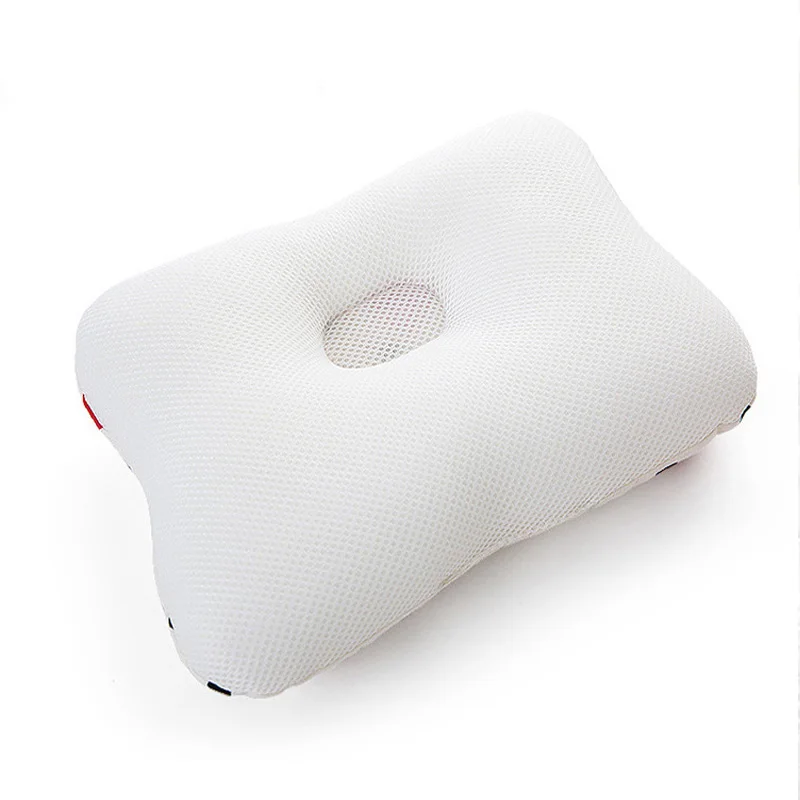 Хлопковая подушка для младенца Подушка предотвращает плоскую головку подголовник для новорожденного позиционер сна подушка против скатывания мягкая и плюшевая игрушка